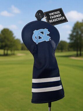 NWT North Carolina Tar Heels Team Golf Fairway Wood Headcover NCAA Blue